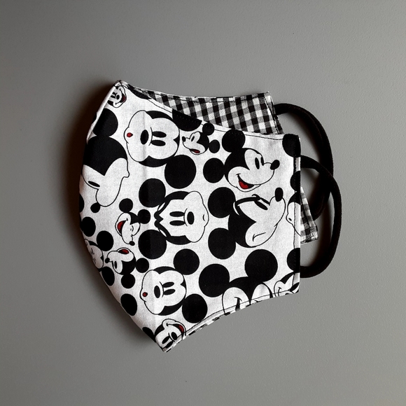 * LAST ONE * Reversible Mickey Mouse Face Mask - Picture 2 of 2